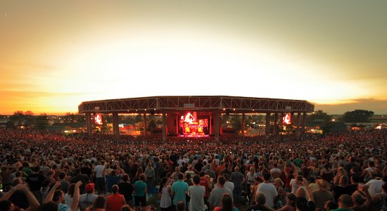 Klipsch Music Center Lawn View