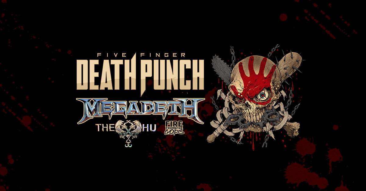 Five Finger Death Punch, Megadeth & The Hu
