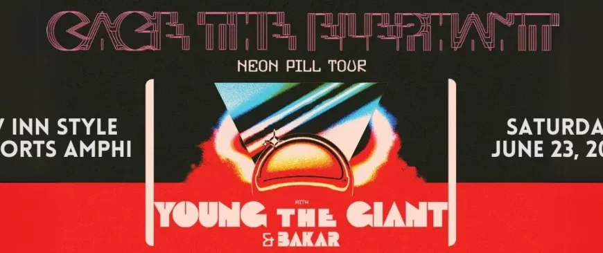 Cage The Elephant, Young The Giant & Bakar