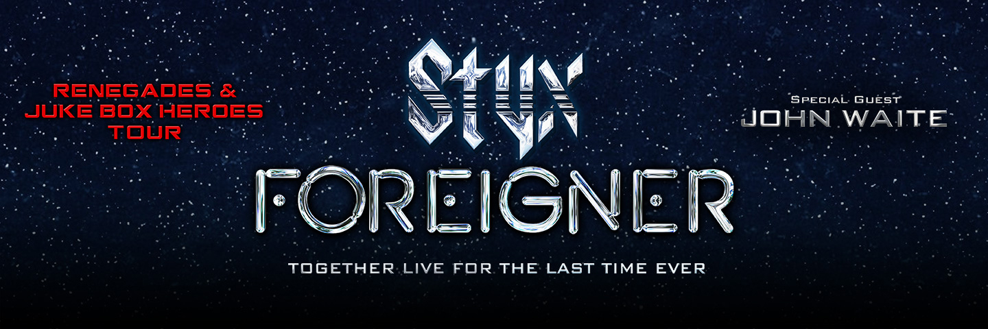 Foreigner, Styx & John Waite